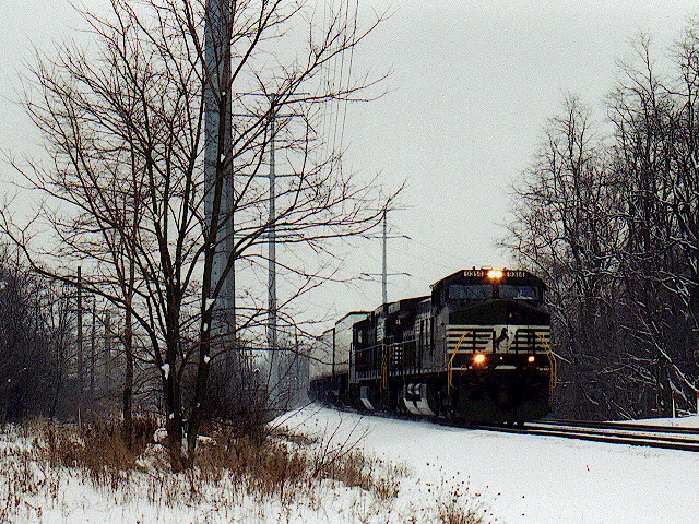 Westbound At Grace in Winter